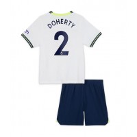 Tottenham Hotspur Matt Doherty #2 Fußballbekleidung Heimtrikot Kinder 2022-23 Kurzarm (+ kurze hosen)